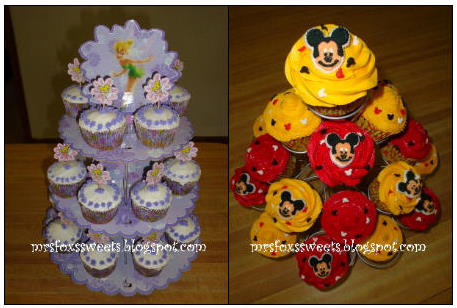 Tinkerbell Birthday Party on Ms  Fox S Sweets  A Years Worth Of Disney Cupcakes