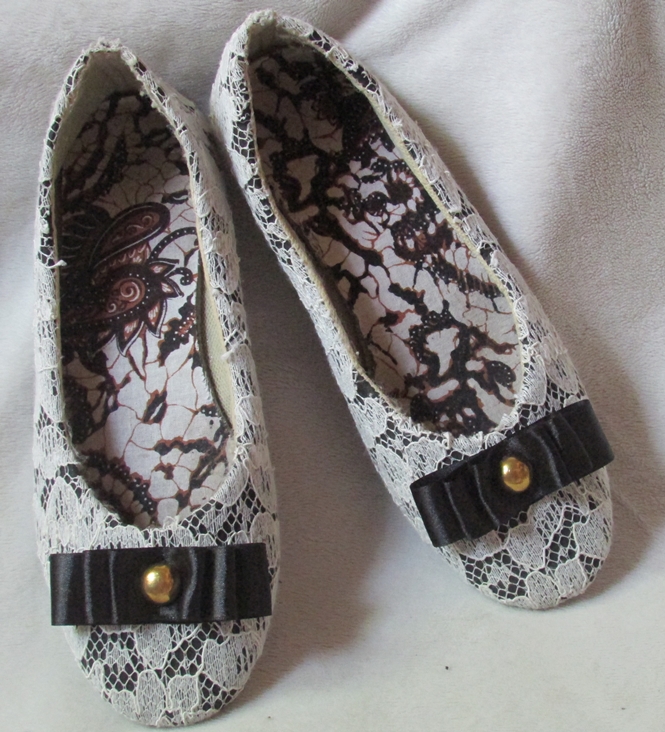 Personal Site DIY Ribbon for Simple Shoes