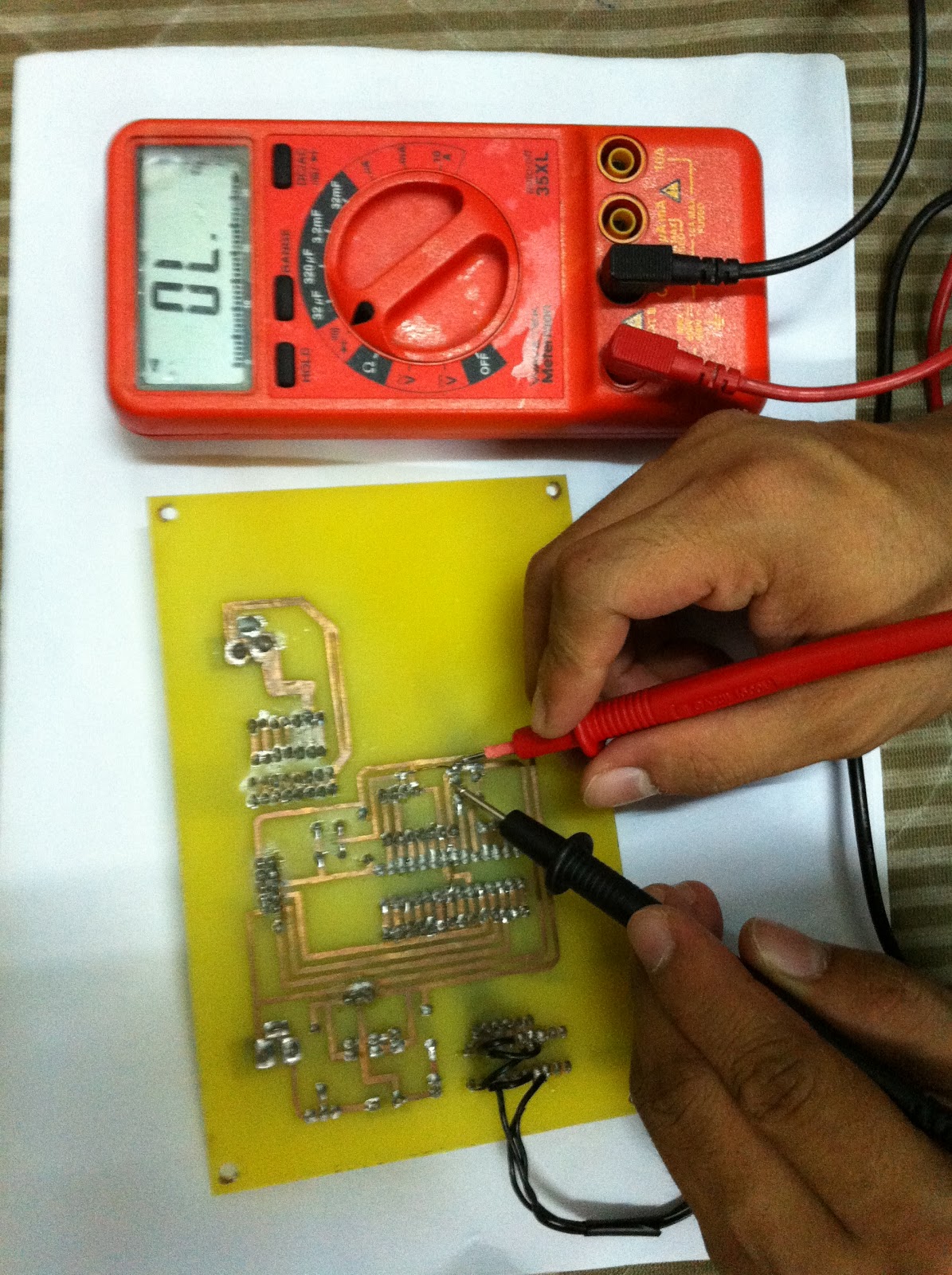 Early Warning Fault Detection System PCB DESIGN
