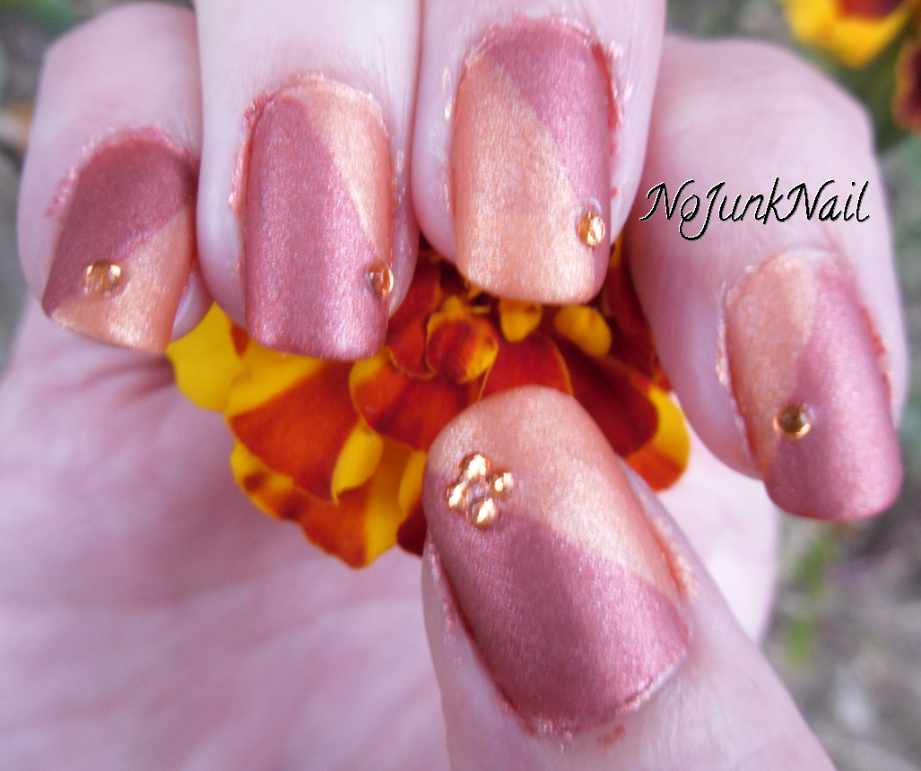 No Junk Nail Fall Wedding Nails