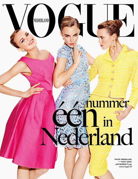Vogue Netherlands april 2012 cover
