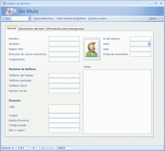 free online gratis descargar base de datos de alumnos plantillas modelos formatos ejemplos access microsoft excel excel words