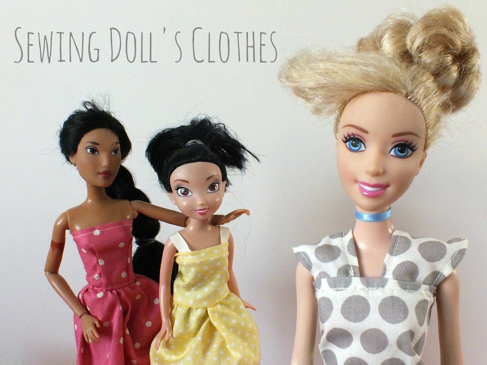 elevenses with Mrs L Sewing Doll's Clothes