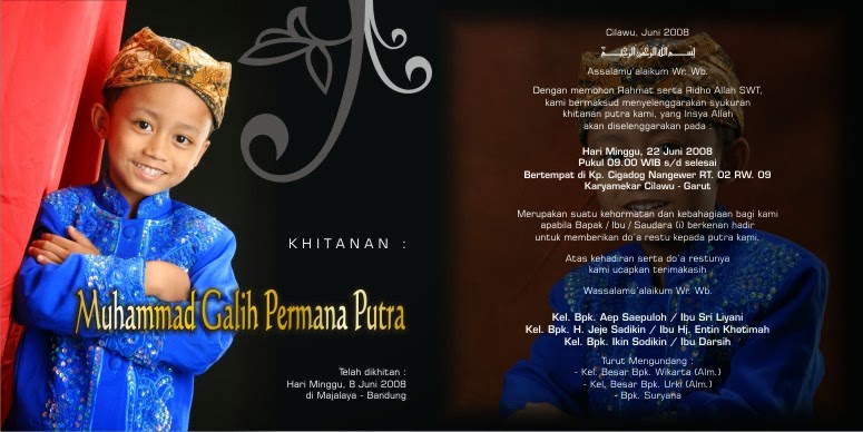 Contoh Undangan Syukuran