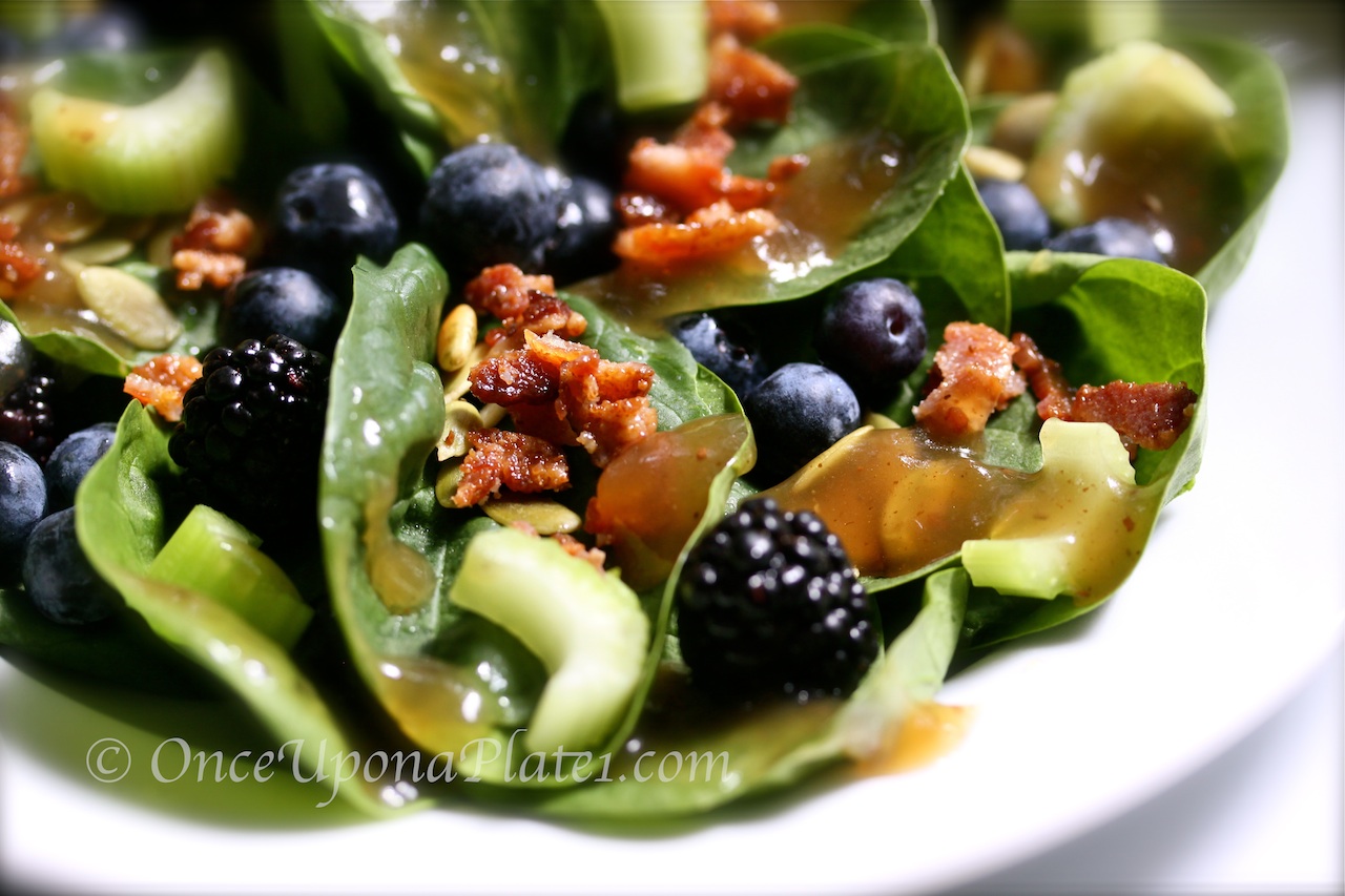 Once Upon a Plate The Recipes Warm Bacon Salad Dressing