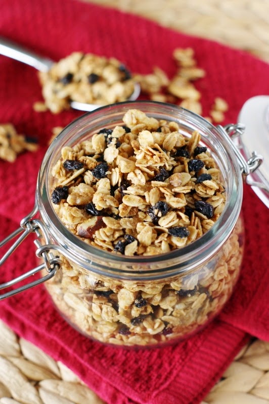 Traditional Granola {Oven & Microwave Methods} The Kitchen is My