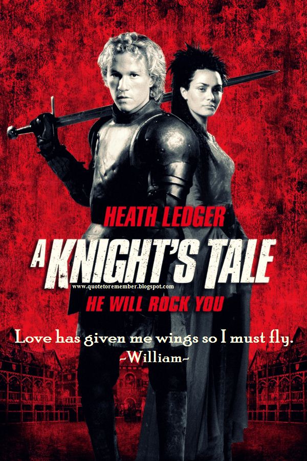 #KnightsTale #HeathLedger