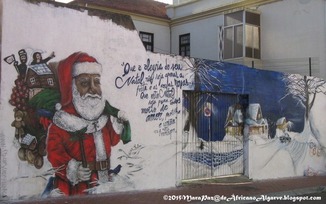 Christmas graffiti