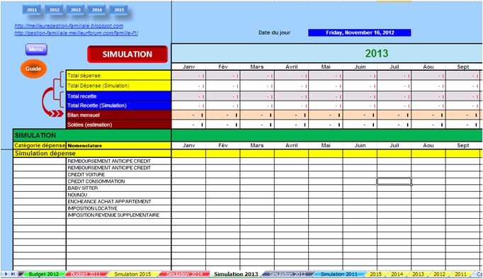 logiciel gestion budget familial budget familial