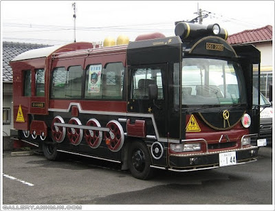 Yuk Melihat BIS-BIS Unik dan Menggemaskan di Jepang