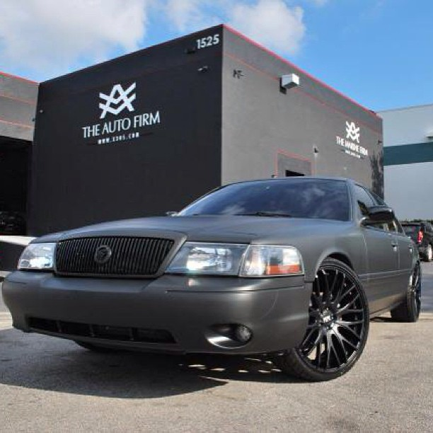 Chad Ochocinco's Matte Black Mercury Marauder ...