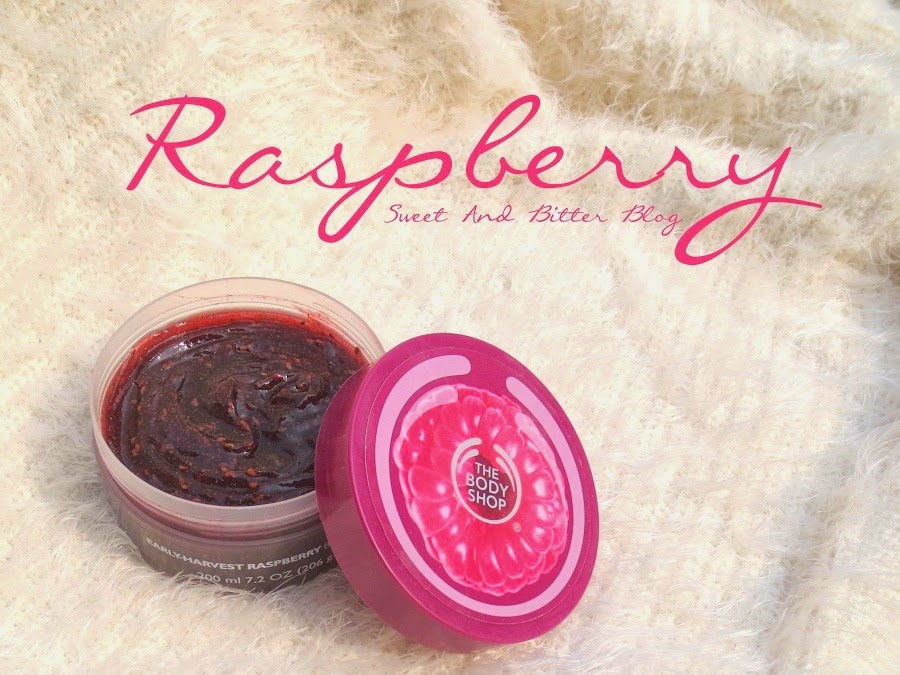 The Body Shop EarlyHarvest Raspberry Body Scrub Review // Winter Skin