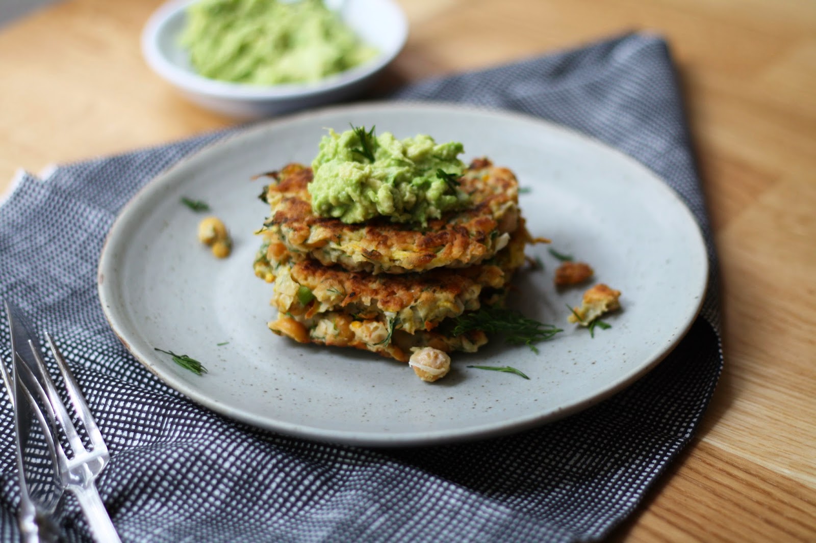 Sevengrams CHICKPEA, DILL AND YELLOW SQUASH FRITTERS