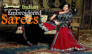 Indian Designer Embroidered Sarees Indian Designer Embroidered Sarees