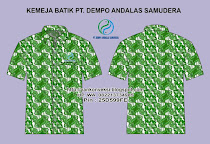 BAJU BATIK SERAGAM PT DEMPO