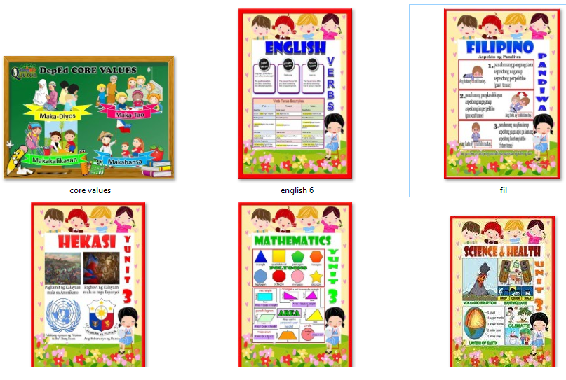 High Quality Bulletin for Grade 6 (3rd Quarter)