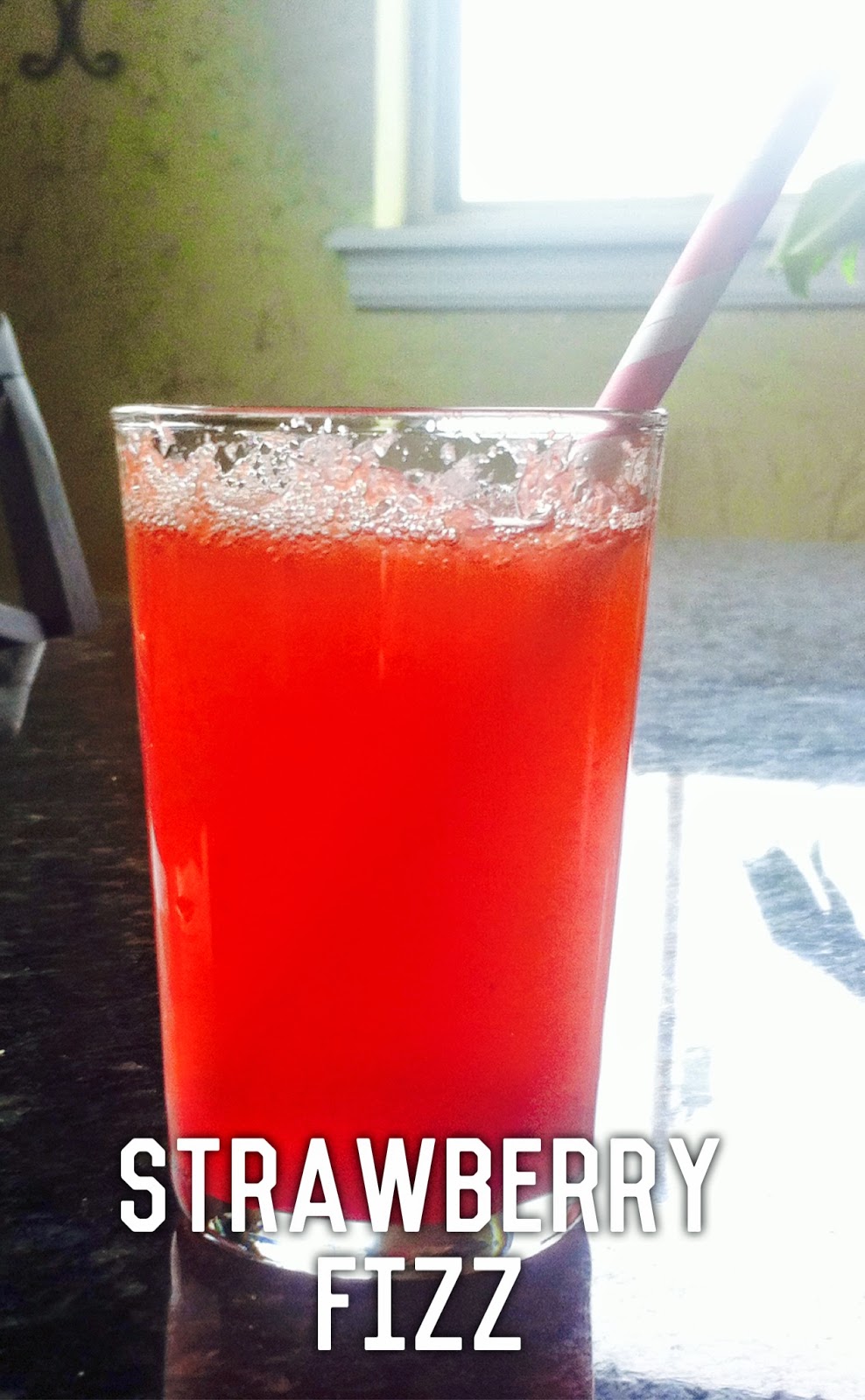 Mocktail Mondays Strawberry Fizz