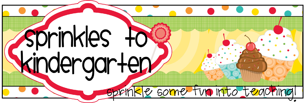 Sprinkles to Kindergarten!