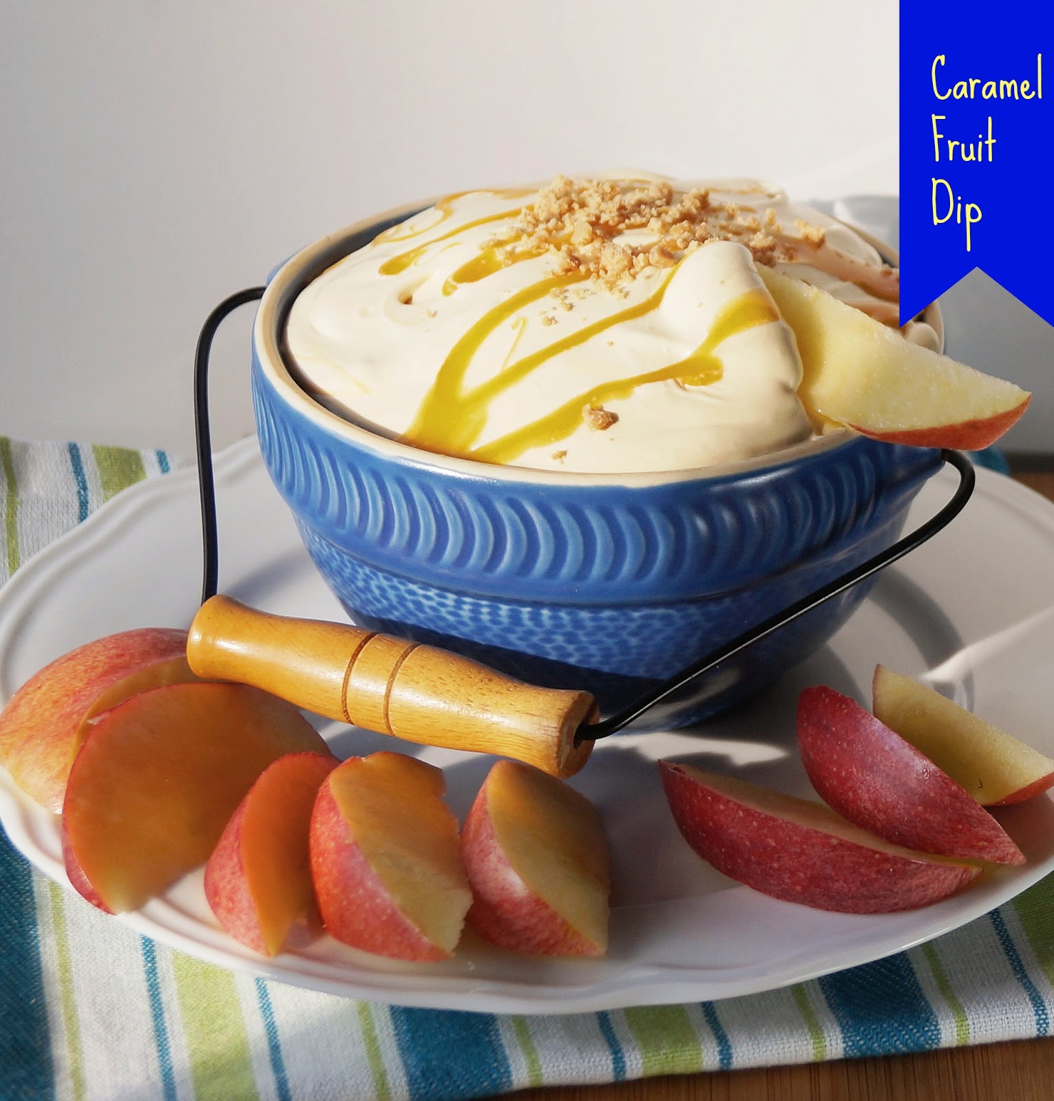 Not Just Grilled Cheese Caramel Fruit Dip
