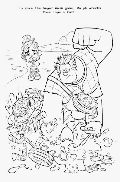 Disney Wreck Ralph Coloring Pages