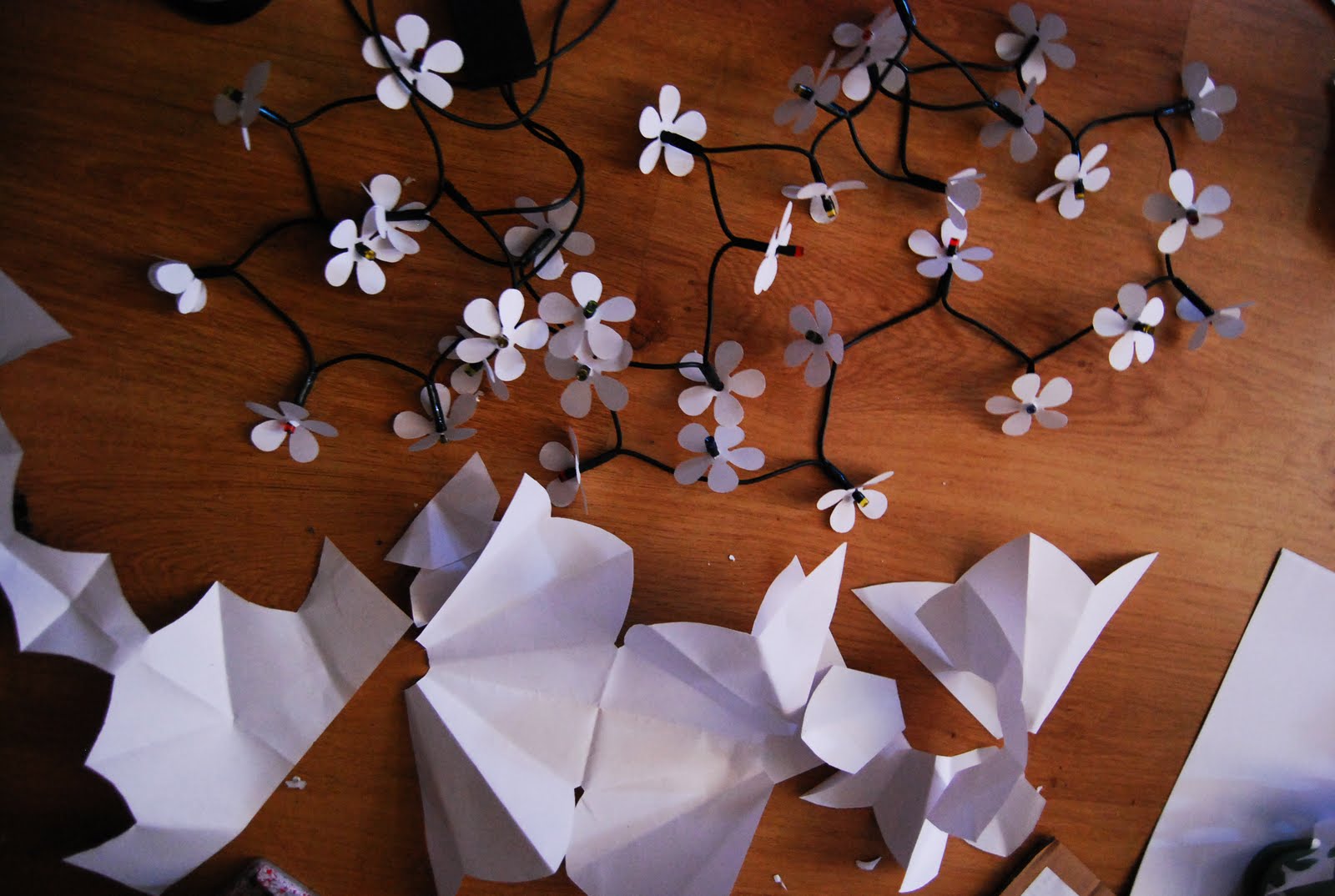 paper flower lights rome fontanacountryinn com paper flower lights
