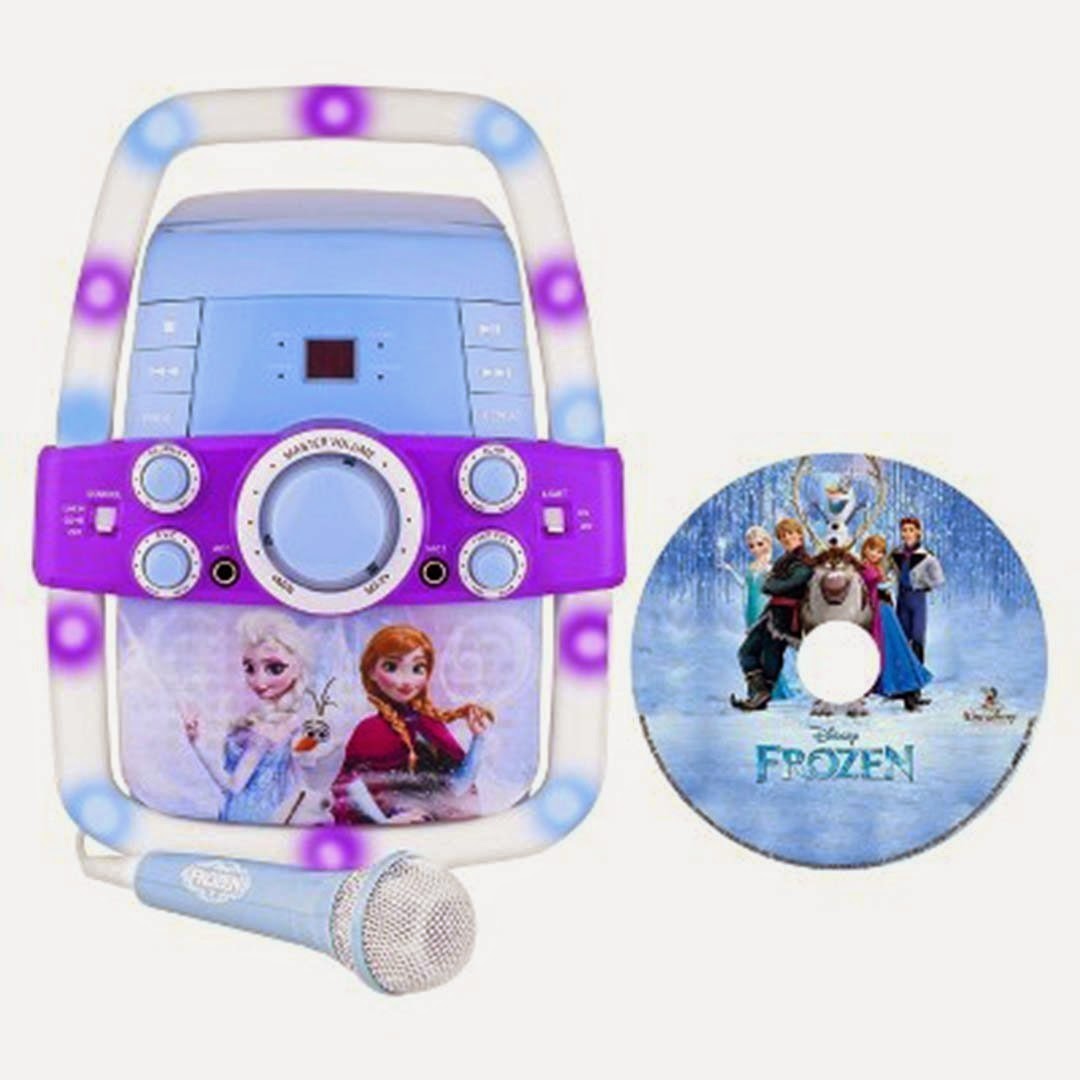 New Age Mama Holiday Gift Guide Frozen Karaoke Machine