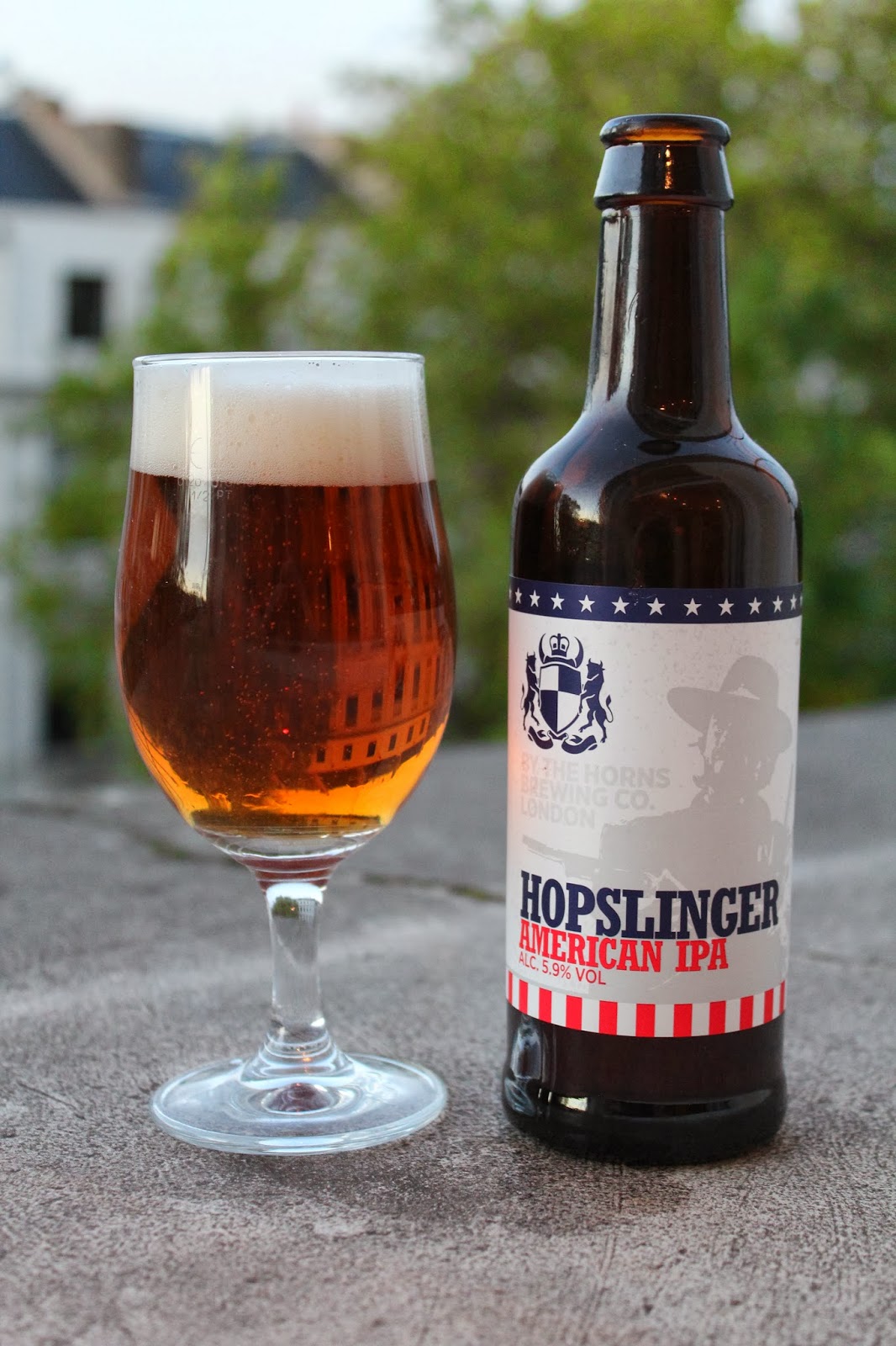 London Beer Guide Beer Tasting By The Horns Hopslinger American IPA