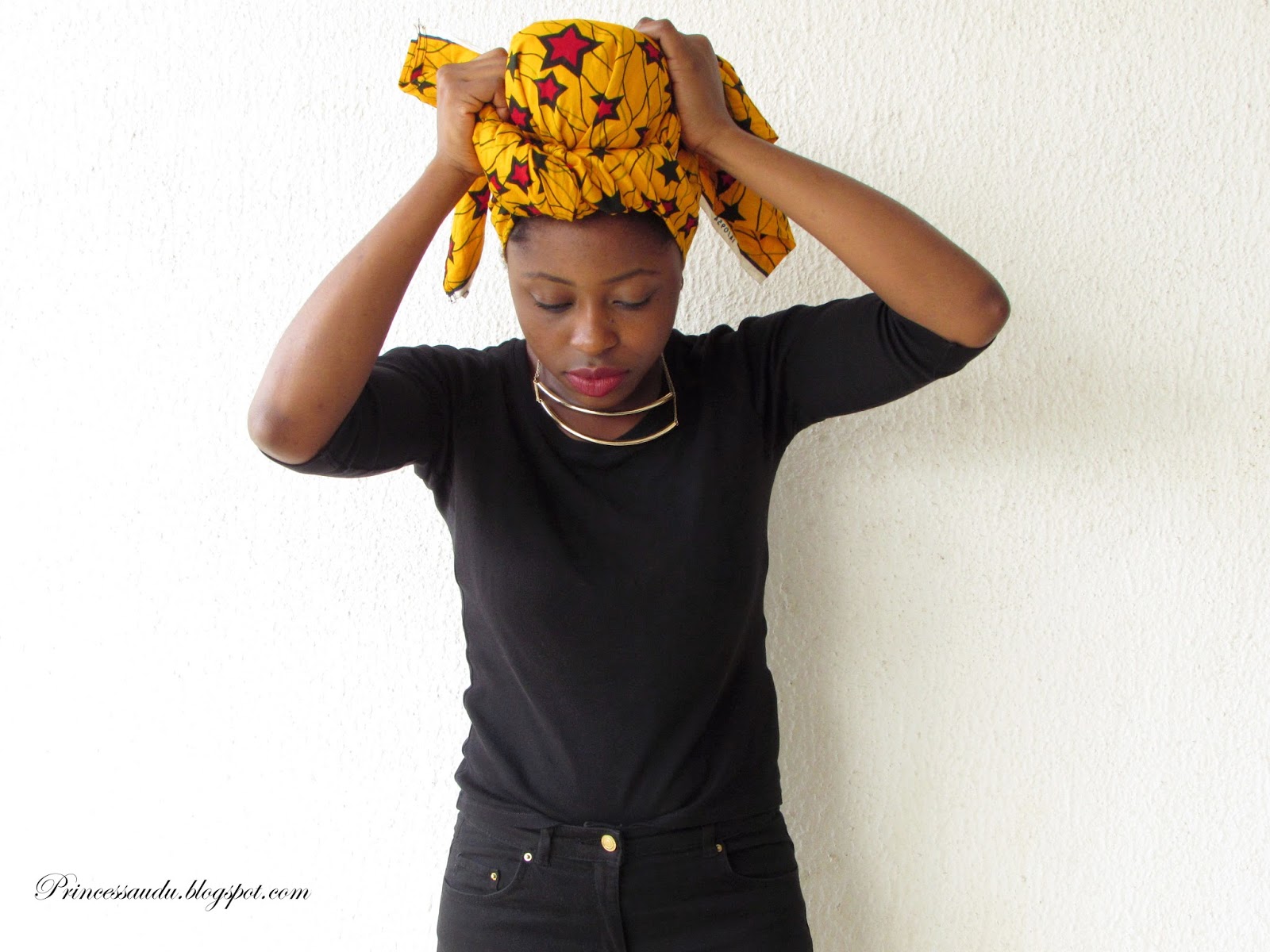 ANKARA HEADWRAP TUTORIAL Princess Audu
