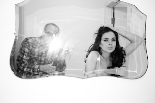 Lindsay Lohan and Terry Richardson mirror photo