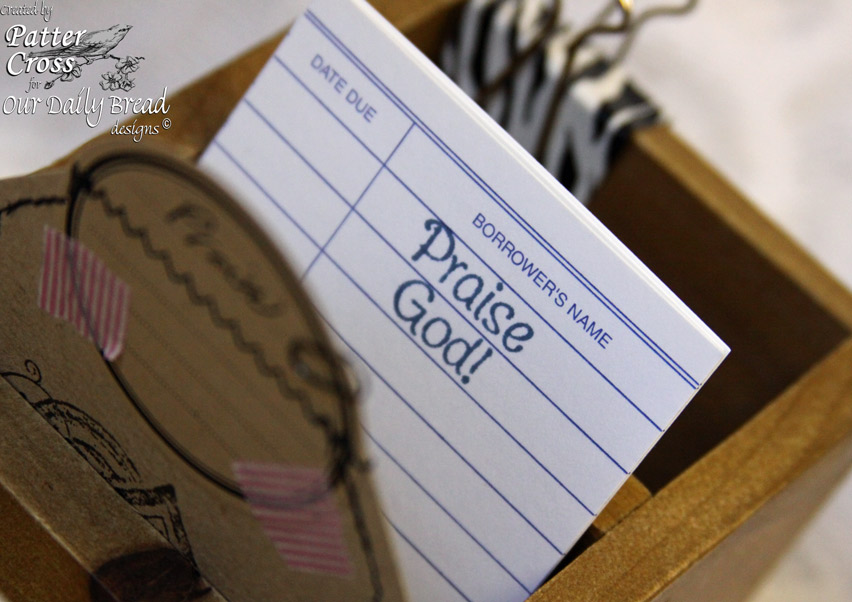 Triple the Scraps Tuesday's {Tip} A Prayer File