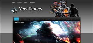 New Games Blogger Template