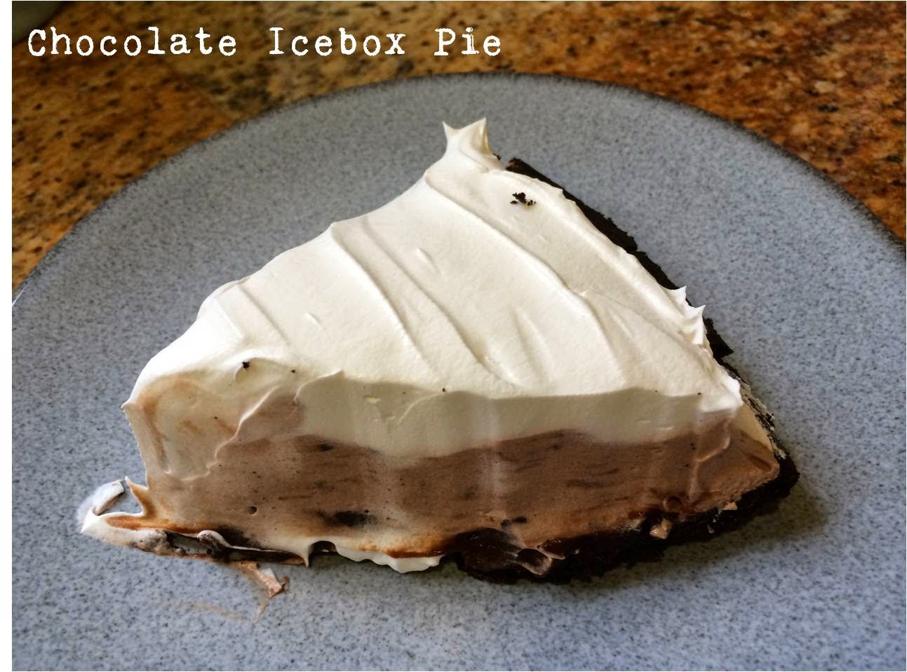 Sugar Baby Bakes Sweet Shortcut Chocolate Icebox Pie