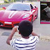 Budak 9 tahun bawa Ferrari di India