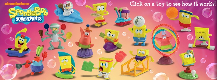 spongebob happy meal