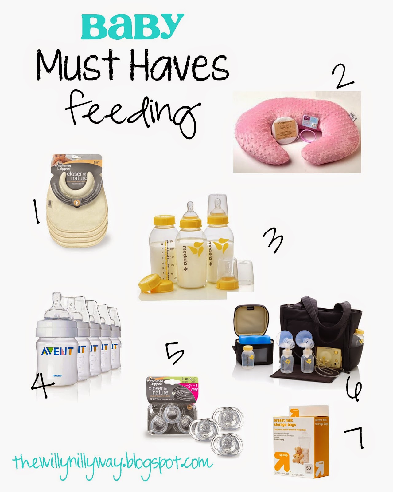 The Willy Nilly Way: Baby Must Haves: Feeding