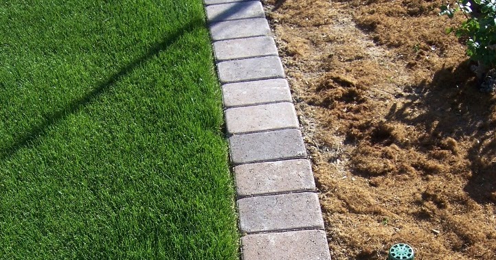 the 2 minute gardener photo paver mow strip the 2 minute gardener photo paver mow strip
