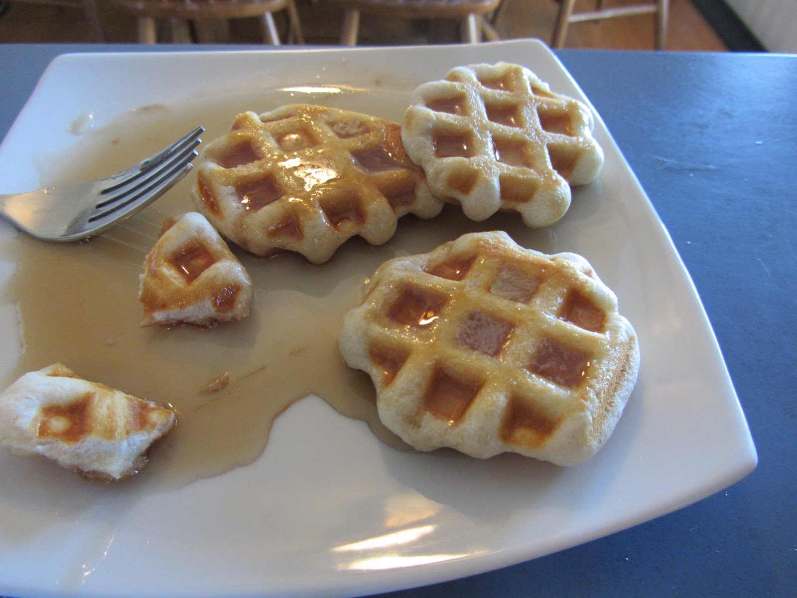 Dinner is Ready! Canned Biscuit Waffles