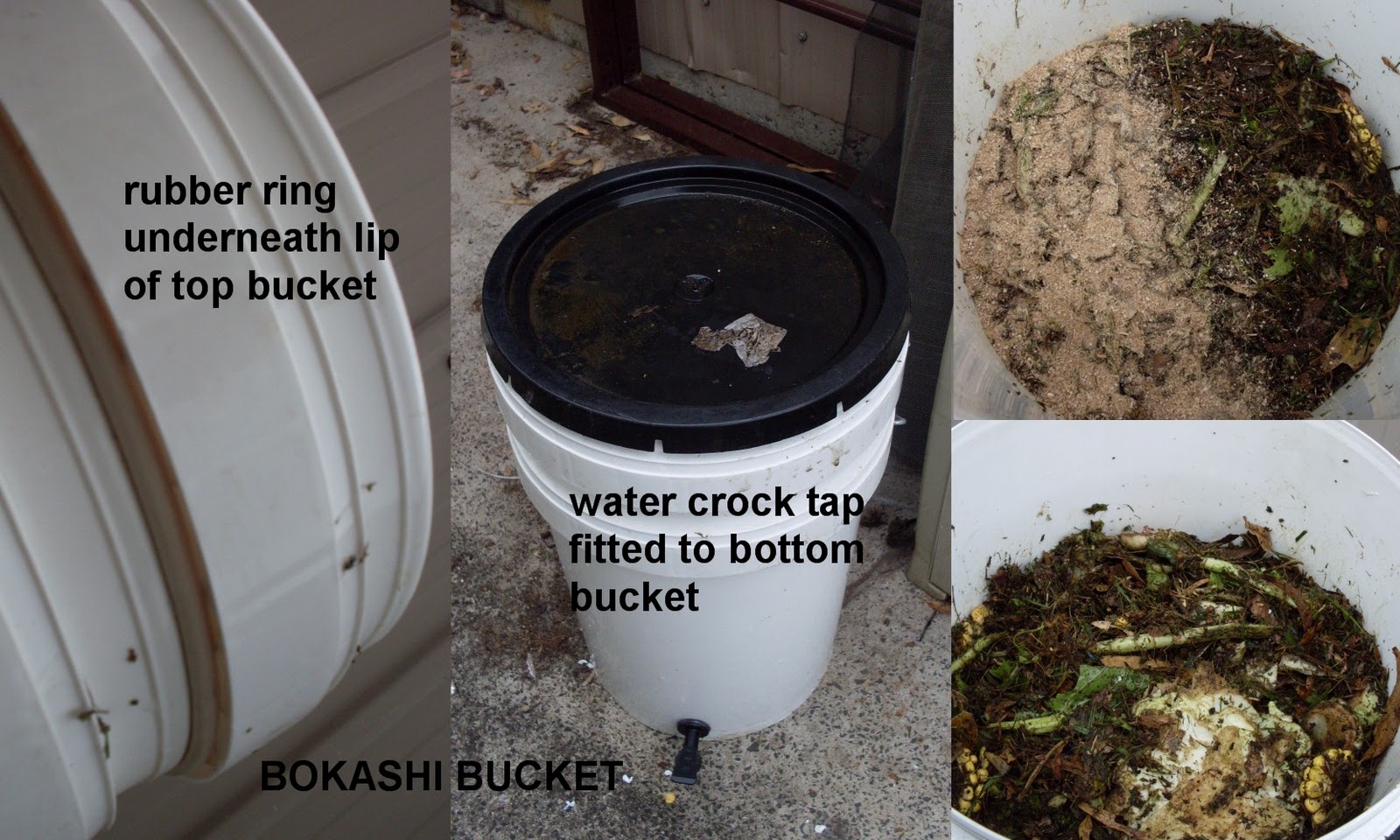 Just Like My Nan Made Bokashi Bucket made at home