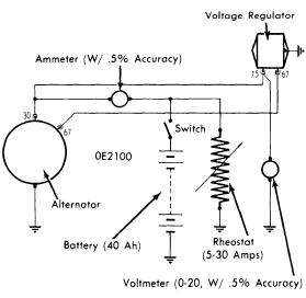 repair-manuals: Fiat 124 Alternator Regulator 1963-74 Wiring Diagrams