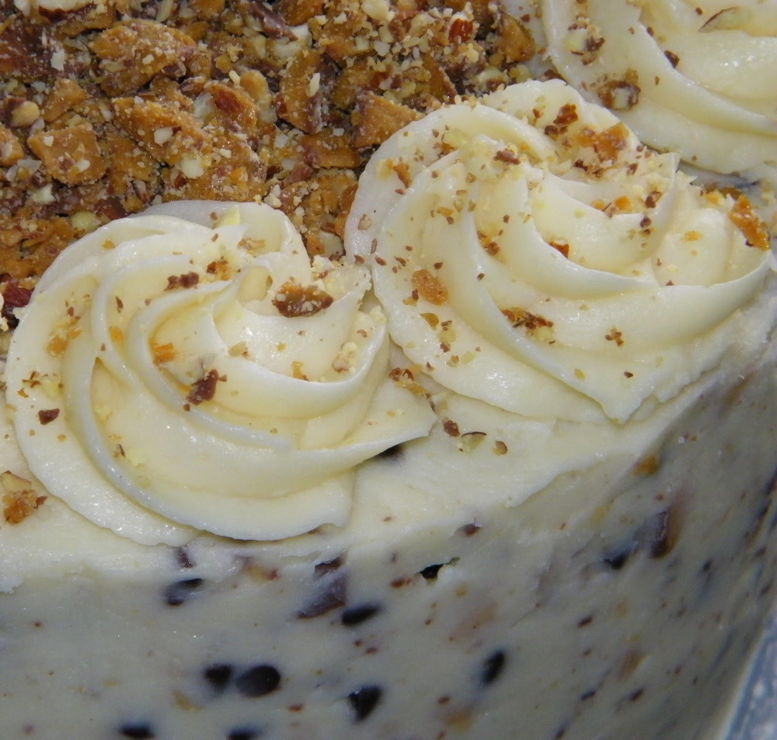Deliciously Decadent Chocolate Toffee Cake