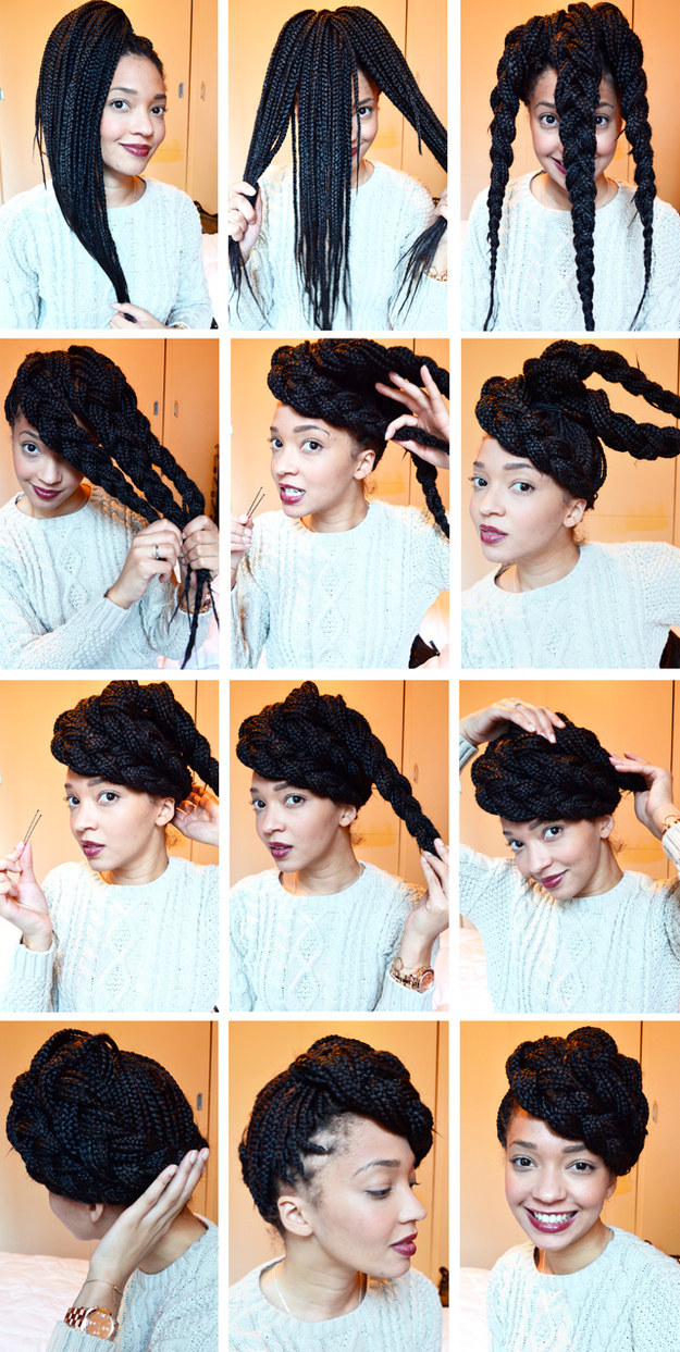 DIFFERENT WAYS TO STYLE YOUR BRAIDS