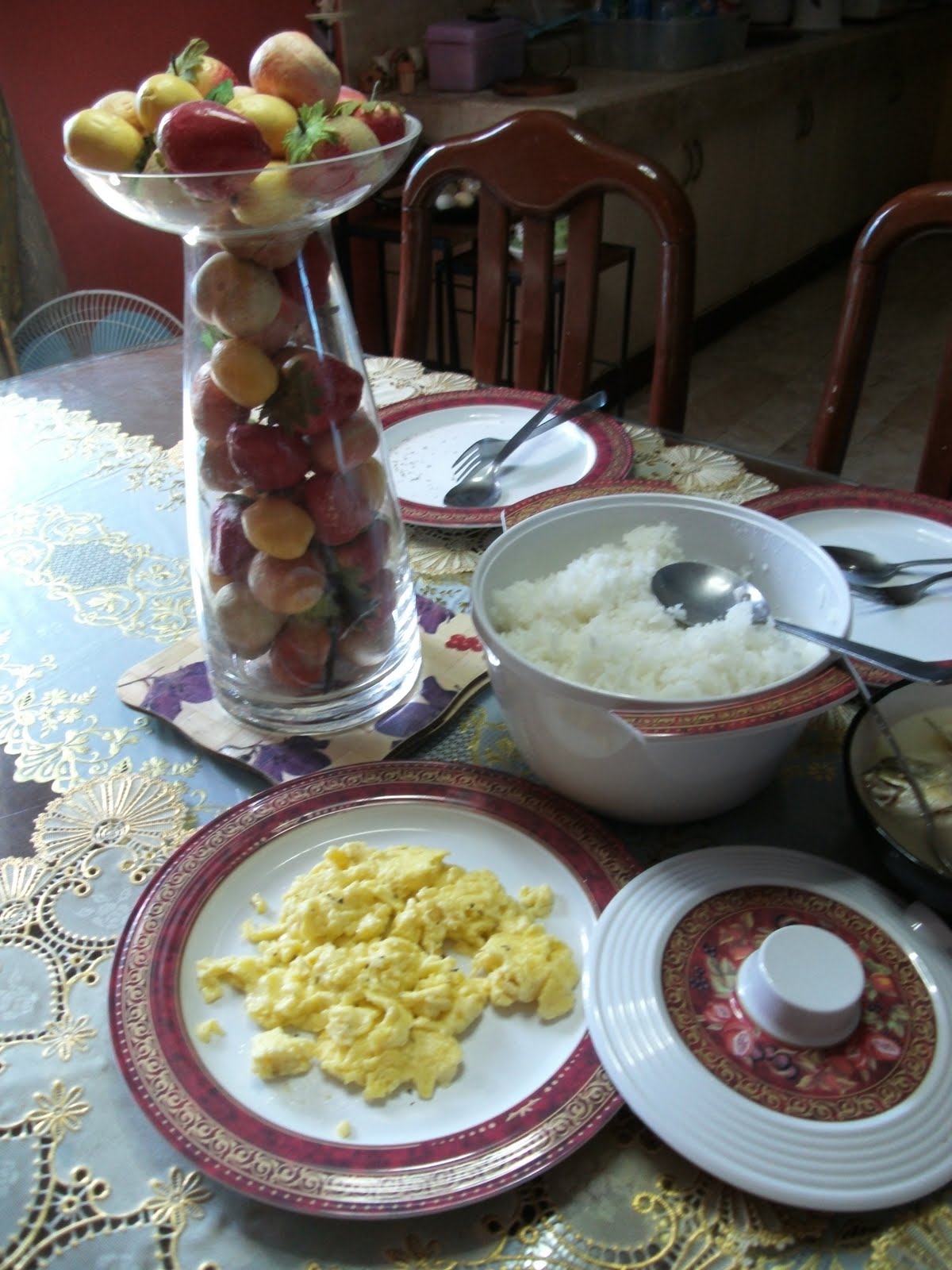 Phoebe The Foodie Scrambled Eggs with Mayonnaise and Cheese