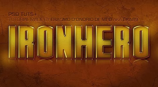 Create an “IronHero” Text Effect in Photoshop Create an “IronHero” Text Effect in Photoshop