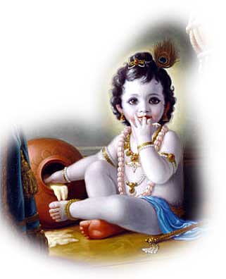 baby god krishna
