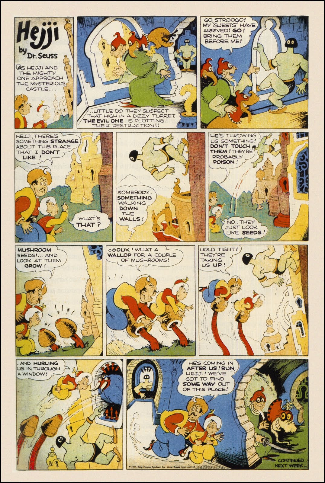 Dr Seuss Comics