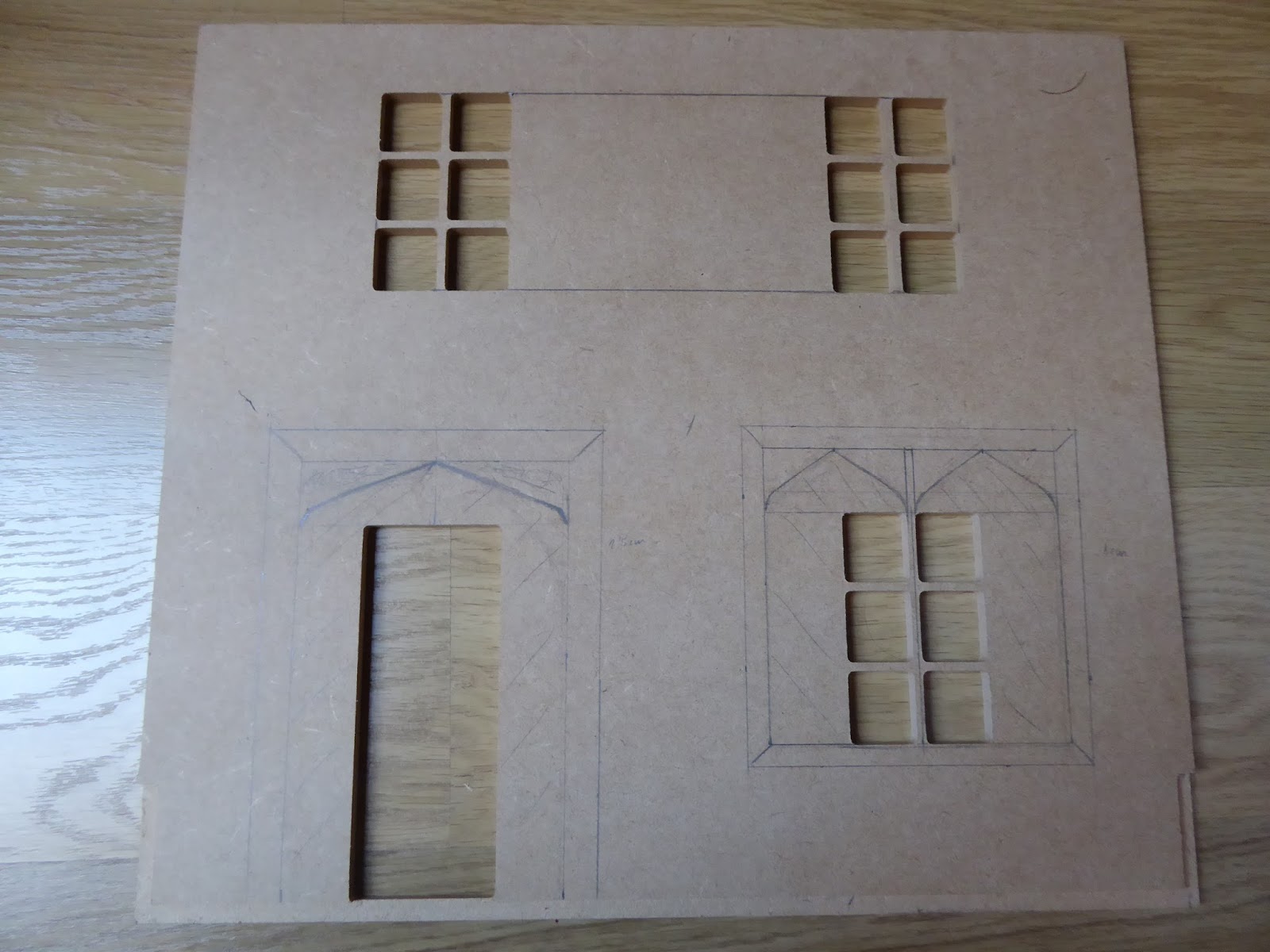 minimontse: LA CONSTRUCCION DE LA CASA TUDOR