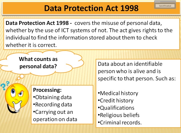 data protection act 1998 essay data protection act 1998 essay