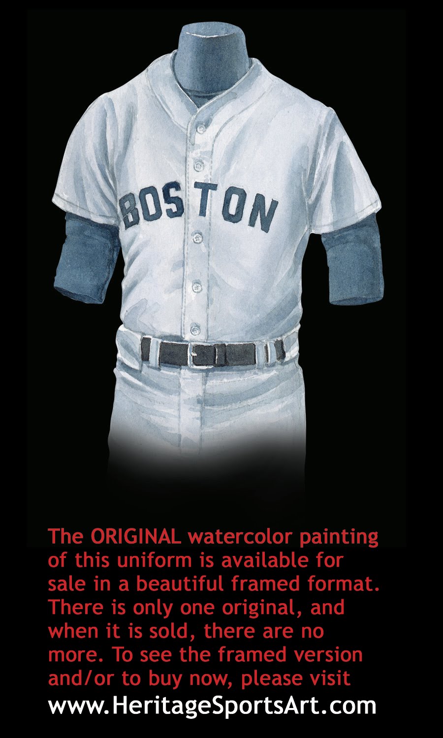 Boston Red Sox Uniform and Team History Heritage Uniforms and Jerseys