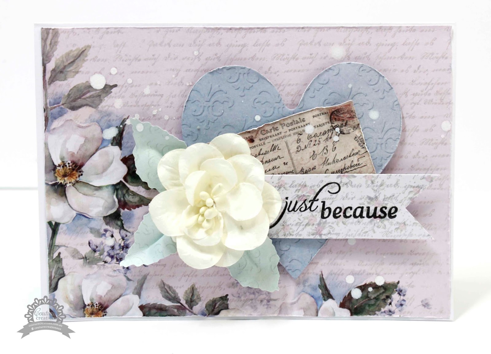 Just Because Cards by Anita Bownds Couture Creations