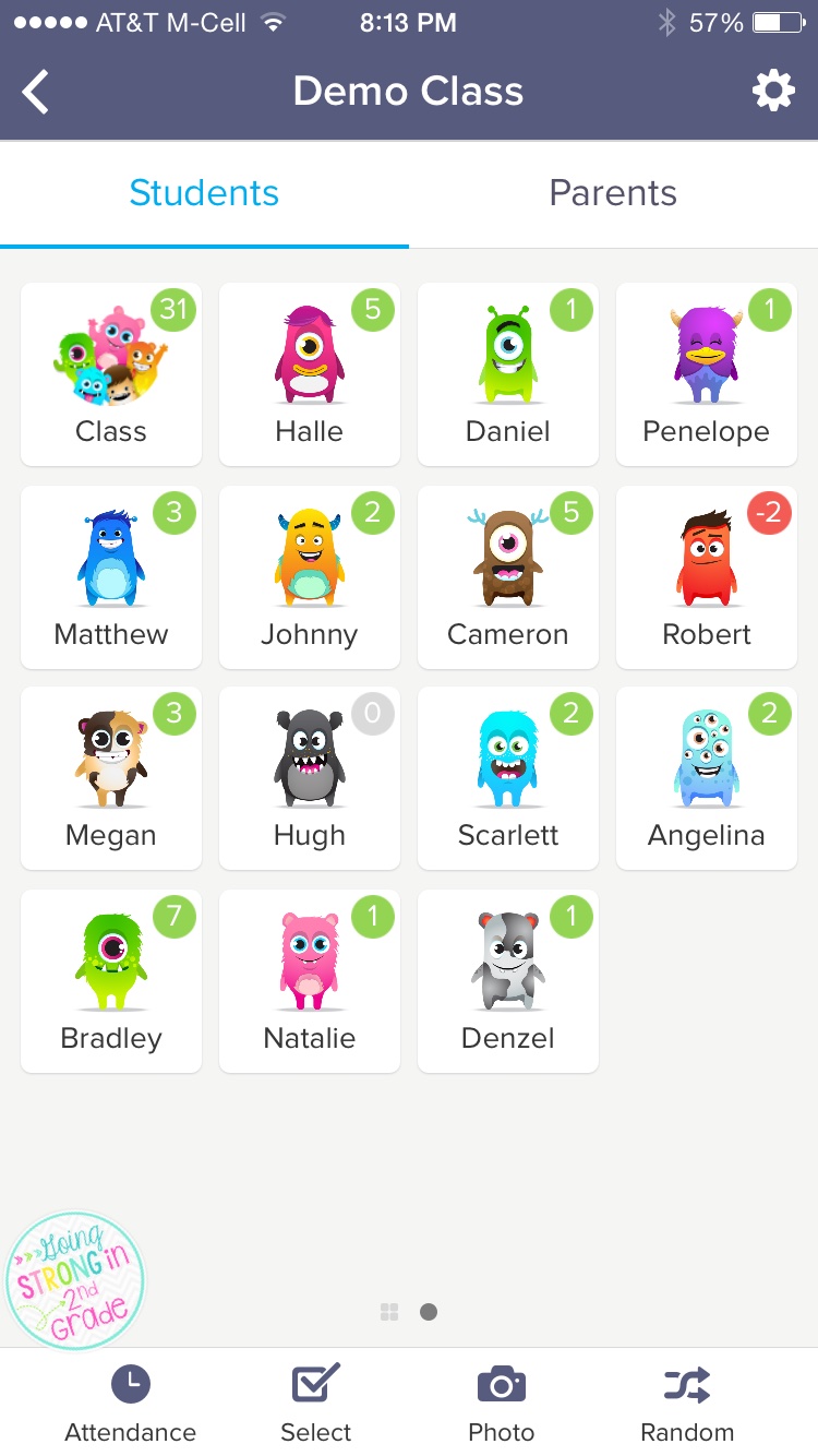 Going Strong in 2nd Grade NEW Class Dojo Feature 1 Released TODAY!